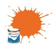 Humbrol AA0196 No. 18 Orange Gloss - 14ml Enamel Paint