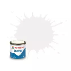 Humbrol AA0240 No.22 White Gloss - 14ml Enamel Paint