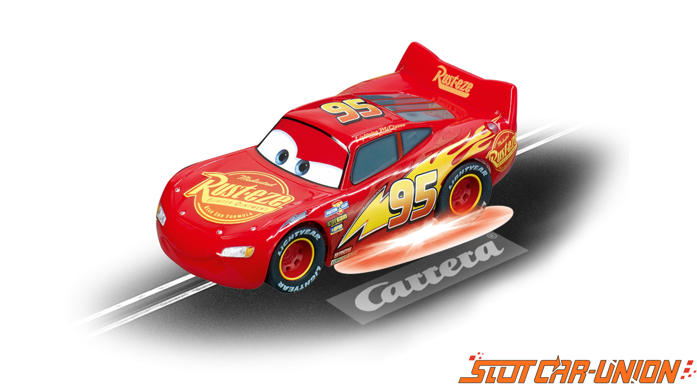 Carrera GO!!! 64150 Disney·Pixar Cars - Lightning McQueen - Neon Nights -  Slot Car-Union