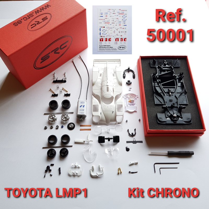                                     SRC 50001 Toyota LMP1 CHRONO "Kit presentación"