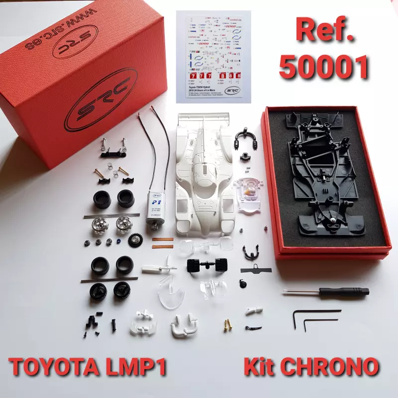                                     SRC 50001 Toyota LMP1 CHRONO "Kit presentación"
