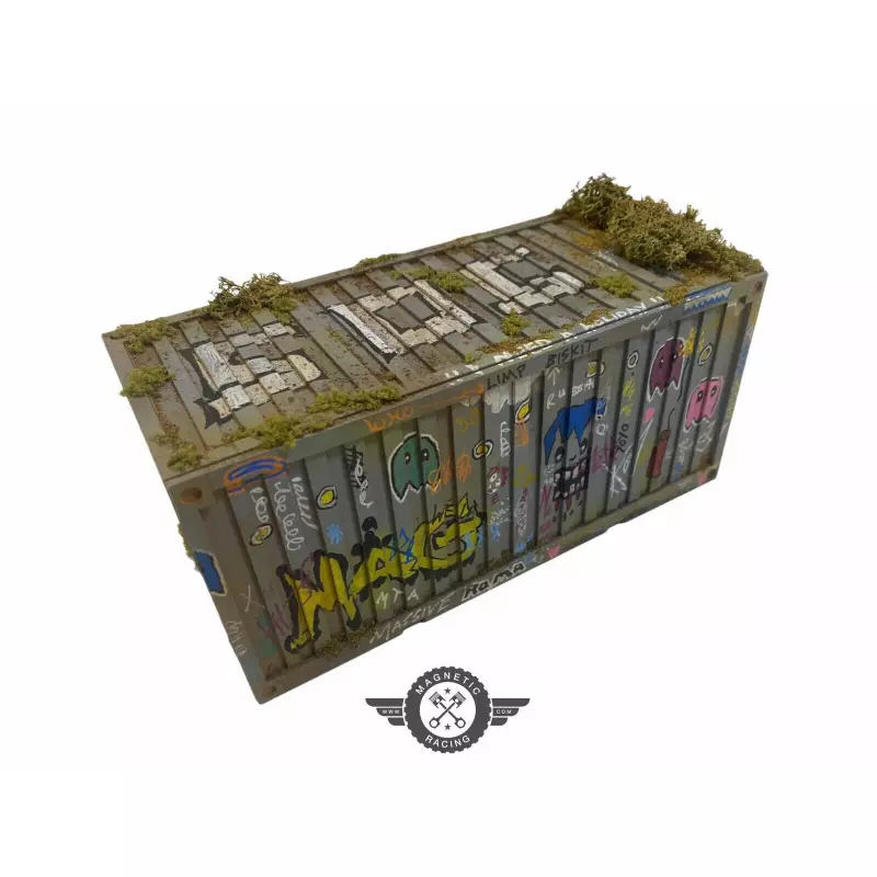 Magnetic Racing 041S-Graffiti(P) Small Container (Graffiti)