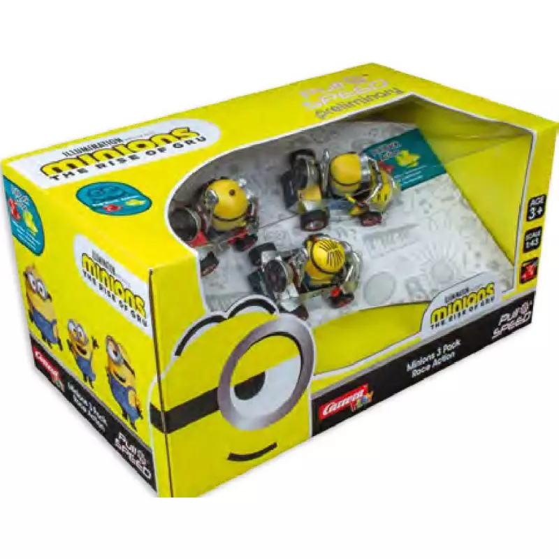  Pull & Speed Minions 3-Pack