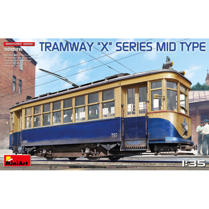                                     MiniArt 38026 Tramway "X" Series Mid Type