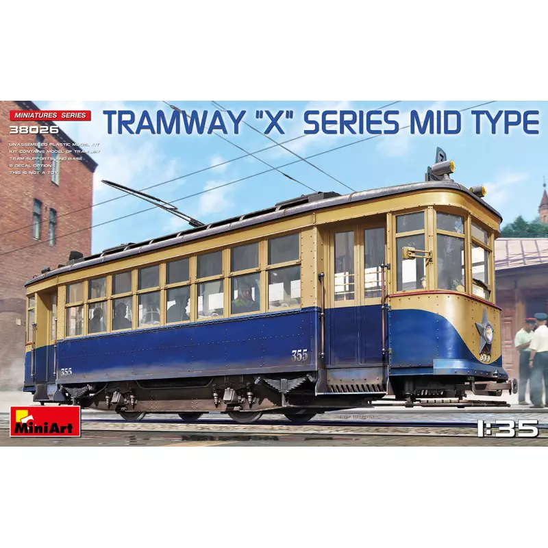 MiniArt 38026 Tramway "X" Series Mid Type