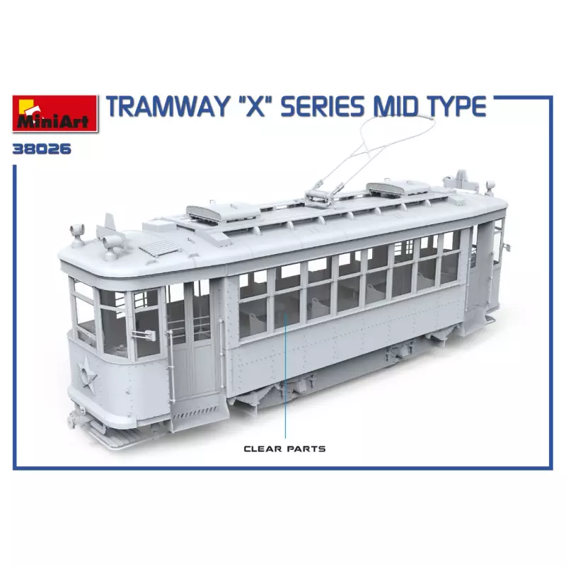 MiniArt 38026 Tramway "X" Series Mid Type