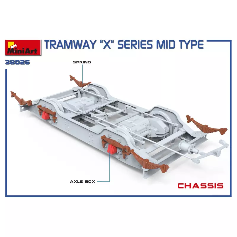 MiniArt 38026 Tramway "X" Series Mid Type