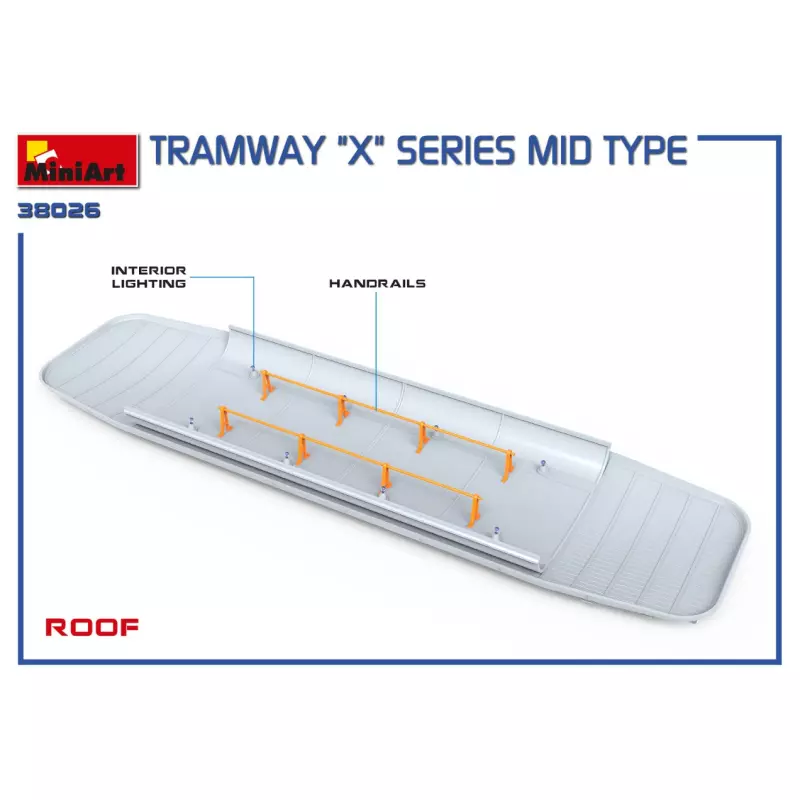 MiniArt 38026 Tramway "X" Series Mid Type