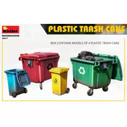 MiniArt 35617 Plastic Trash Cans