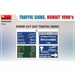 MiniArt 35631 Panneaux de Signalisation Kuwait 1990's