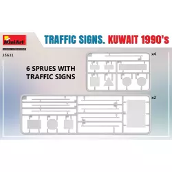 MiniArt 35631 Traffic Signs Kuwait 1990's