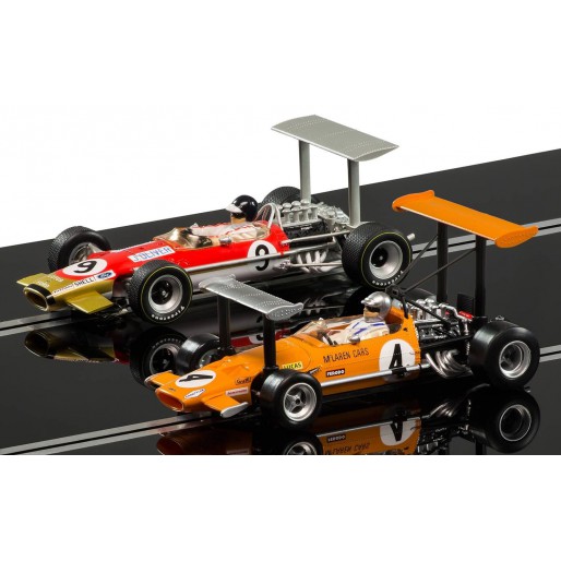 Scalextric C3544A Legends McLaren M7C vs Team Lotus Type 49B Limited Edition