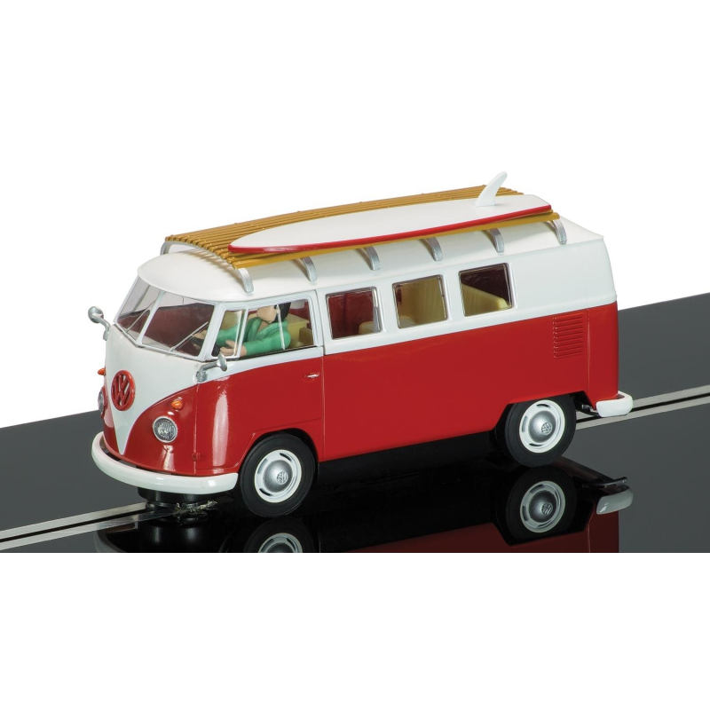Scalextric C3371A Sand & Surf VW Beetle and VW Camper Van Limited Edition