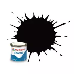 Humbrol AA0936 No. 85 Noir Anthracite Satiné - 14ml Peinture Enamel