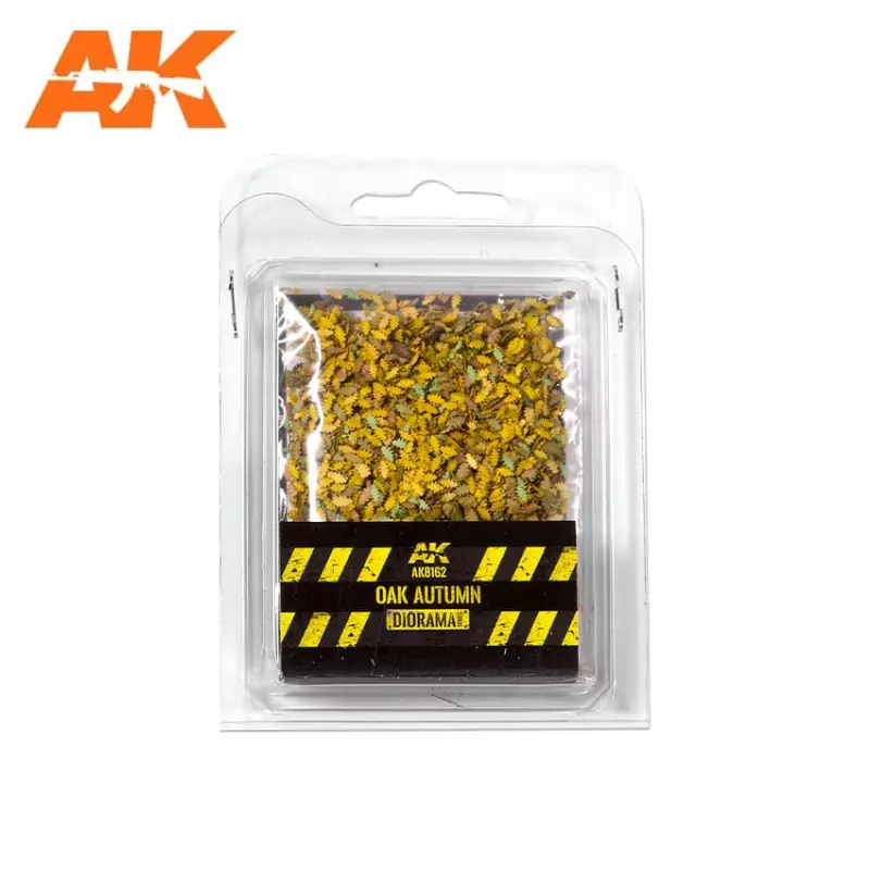  AK Interactive AK8162 Oak Autumn Leaves 1:35 / 1:32 / 75mm / 90mm (7gr. Bag)