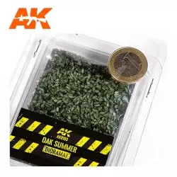 AK Interactive AK8163 Feuilles de Chêne d'Été 1:35 / 1:32 / 75mm / 90mm (Sac 7gr.)