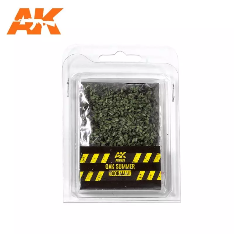  AK Interactive AK8163 Feuilles de Chêne d'Été 1:35 / 1:32 / 75mm / 90mm (Sac 7gr.)