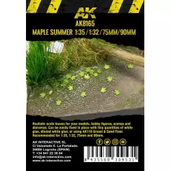 AK Interactive AK8165 Maple Summer Leaves 1:35 / 1:32 / 75mm / 90mm (7gr. Bag)