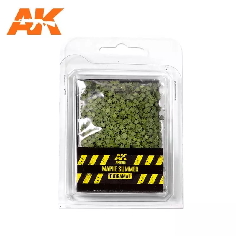 AK Interactive AK8165 Feuilles d'Érable Été 1:35 / 1:32 / 75mm / 90mm (Sac 7gr.)