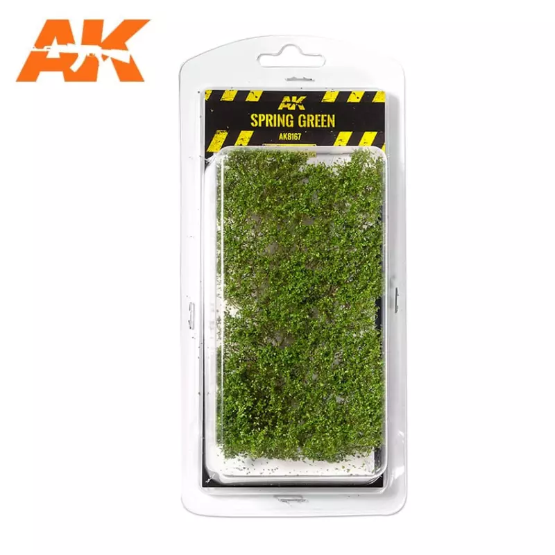  AK Interactive AK8167 Arbustes Verts Printemps 1:35 / 75MM / 90MM