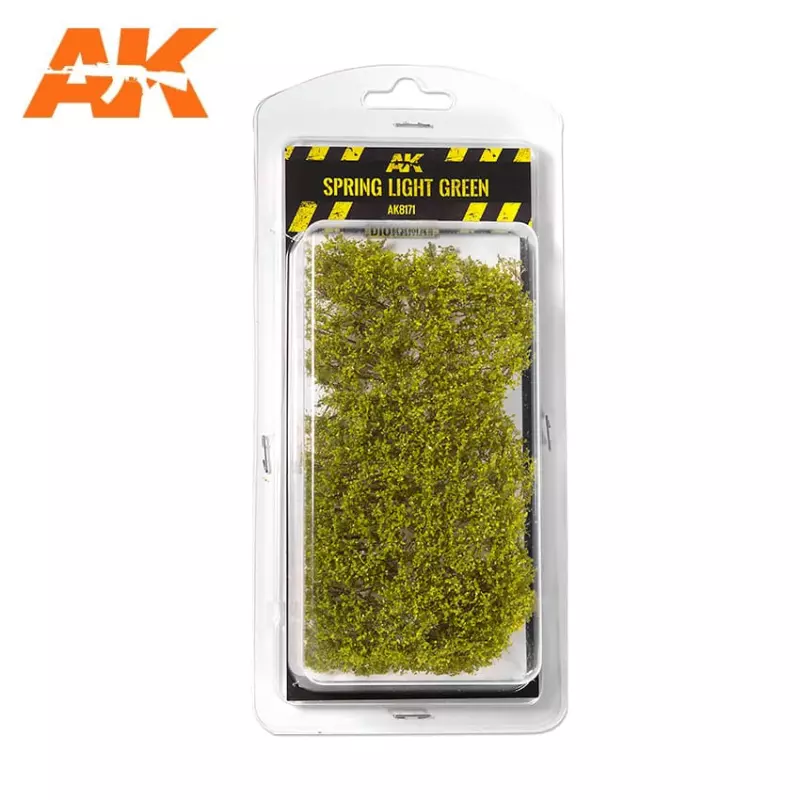 AK Interactive AK8171 Arbustes Vert Clair Printemps 1:35 / 75MM / 90MM