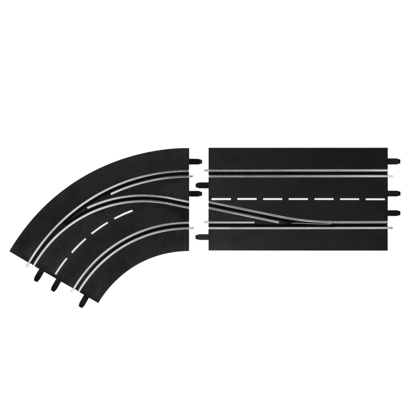                                     Carrera DIGITAL 30362 Lane Change Left Curve, In to Out