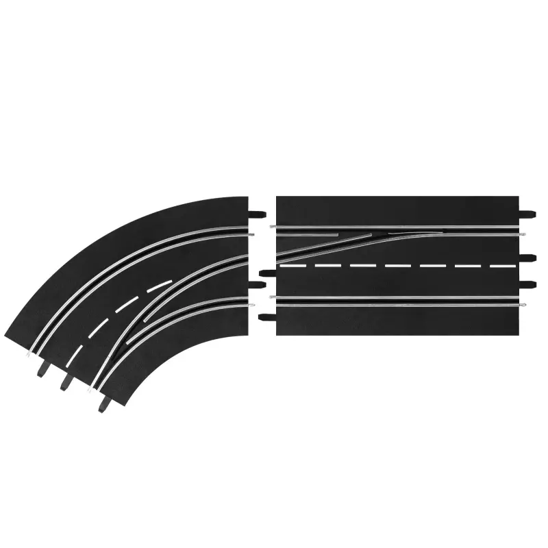 Carrera DIGITAL 30363 Lane Change Left Curve, Out to In