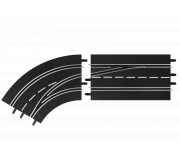 Carrera DIGITAL 30363 Lane Change Left Curve, Out to In