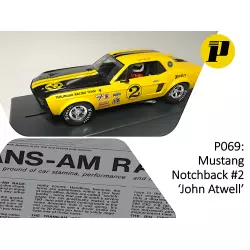 Pioneer P069 1968 Trans-Am Mustang, 'John Atwell' Yellow n.2