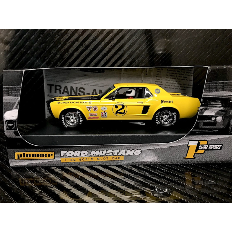                                     Pioneer P069 1968 Trans-Am Mustang, 'John Atwell' Yellow n.2