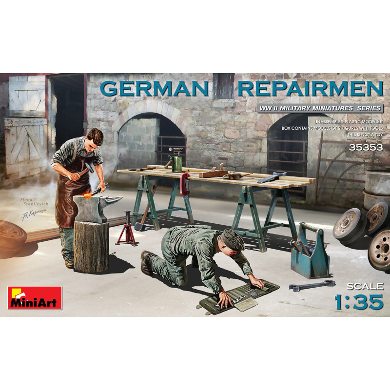                                     MiniArt 35353 Réparateurs Allemands
