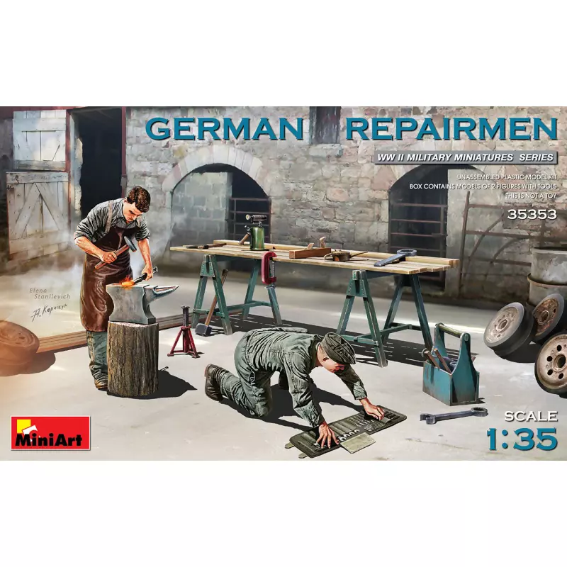  MiniArt 35353 Réparateurs Allemands