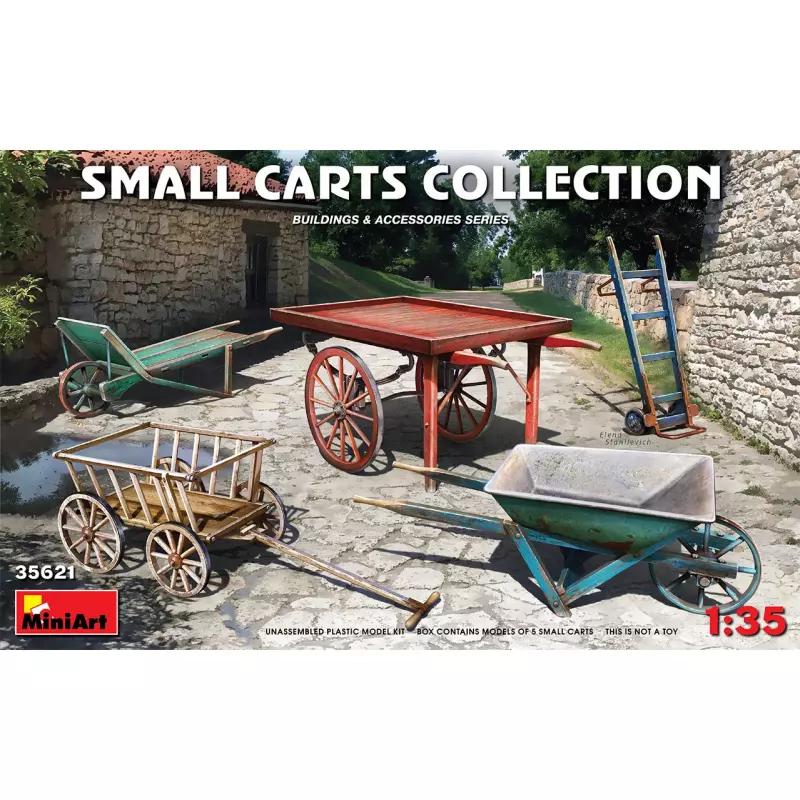  MiniArt 35621 Small Carts Collection