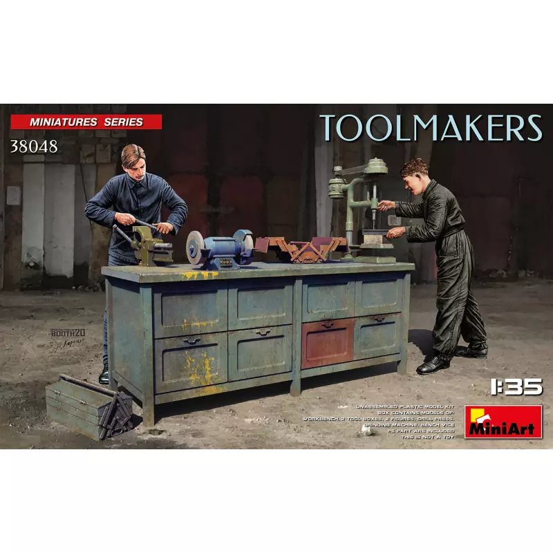 Maquette MiniArt 35603 - Set d'outils 1/35