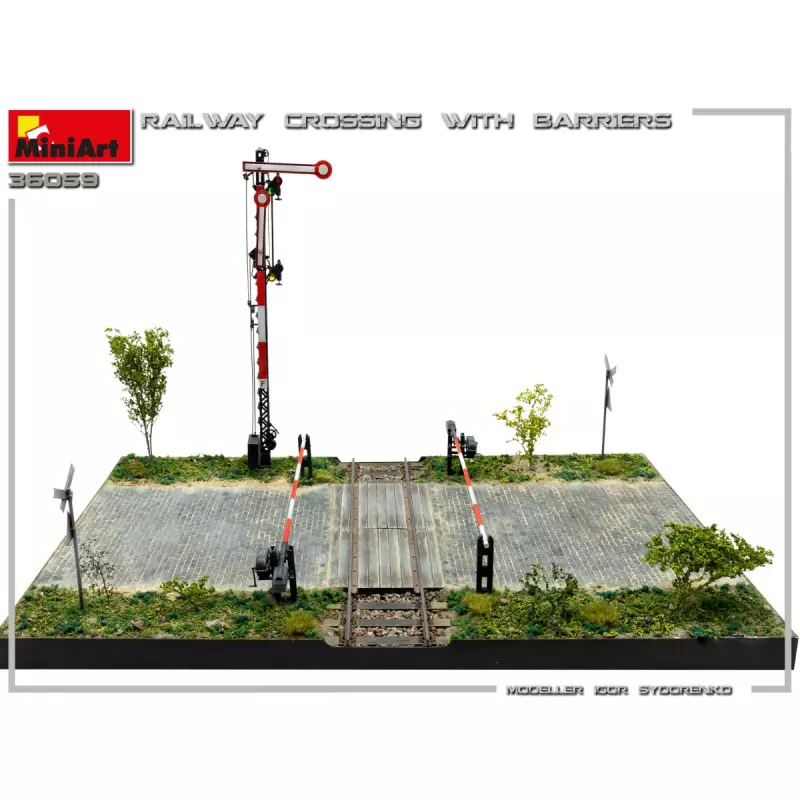 MiniArt 36059 Railroad Crossing