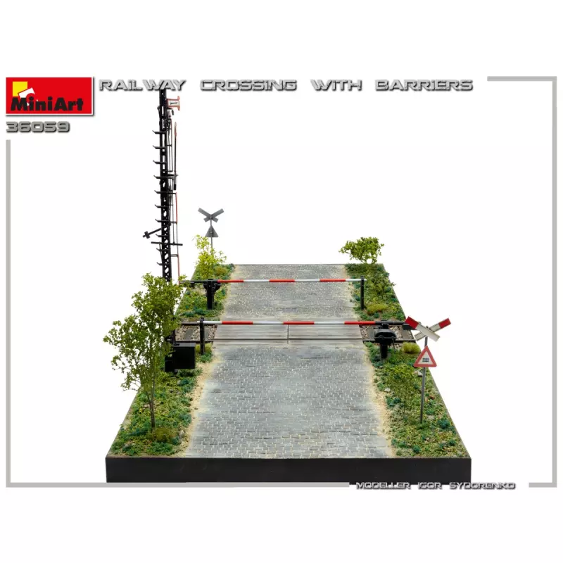 MiniArt 36059 Railroad Crossing