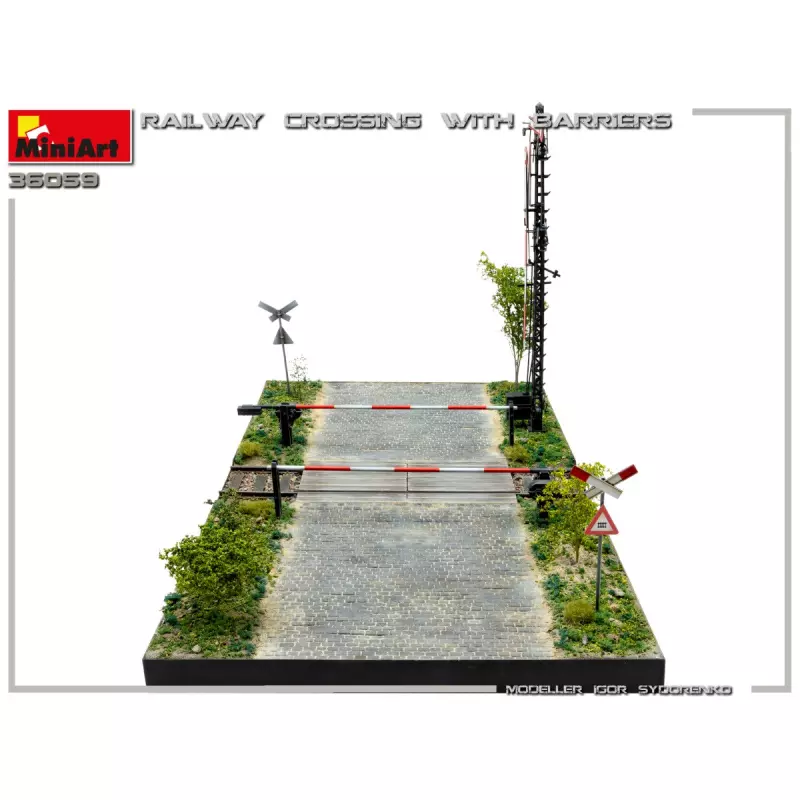 MiniArt 36059 Railroad Crossing