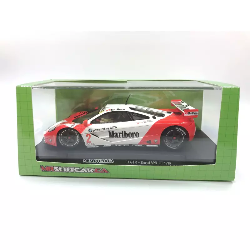 MRSLOTCAR MR1042 McLaren F1 GTR - Marlboro n.2 Zhuhai BPR MRSLOTCAR MR1042 McLaren F1 GTR - Marlboro n.2 Zhuhai BPR