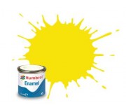 Humbrol AA1095 No. 99 Lemon Matt - 14ml Enamel Paint