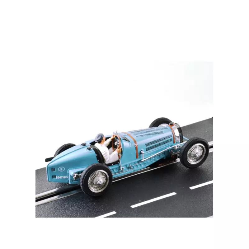 LE MANS miniatures Bugatti typ 59 collection light blue