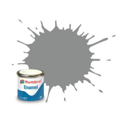 Humbrol AA1393 No. 126 Gris Moyen US Satiné - 14ml Peinture Enamel