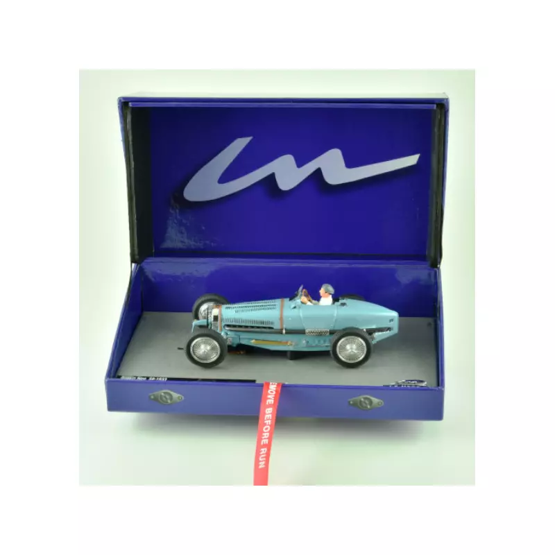  LE MANS miniatures Bugatti type 59 collection bleu ciel