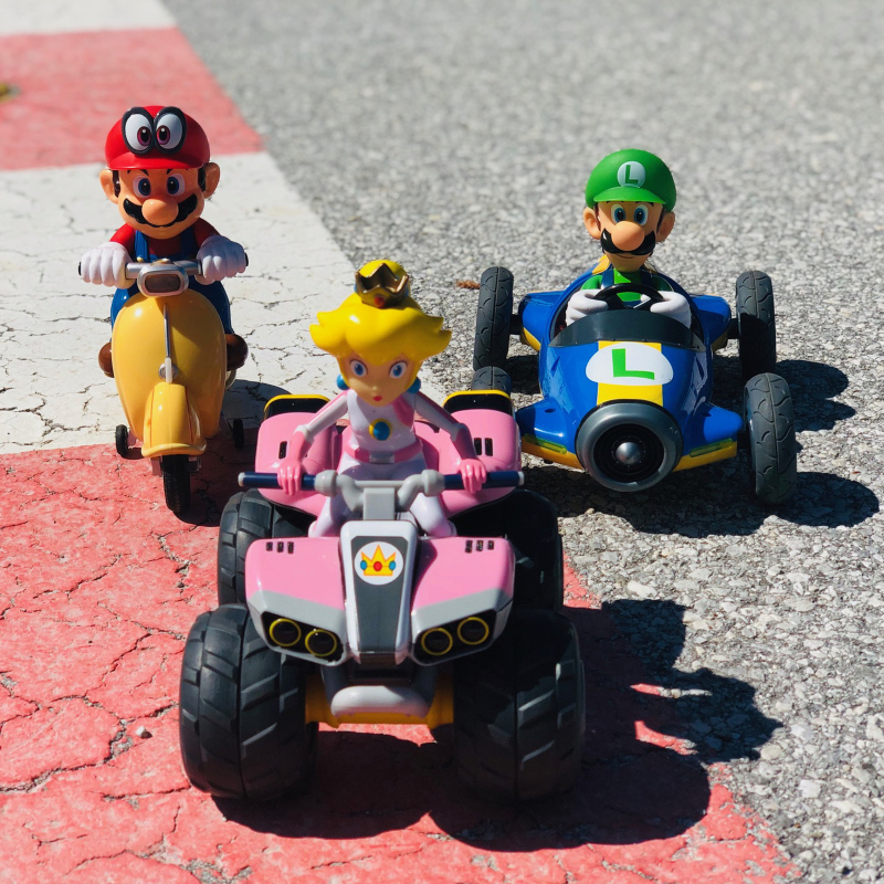 Carrera RC Nintendo Mario Kart , Peach - Quad - Slot Car-Union