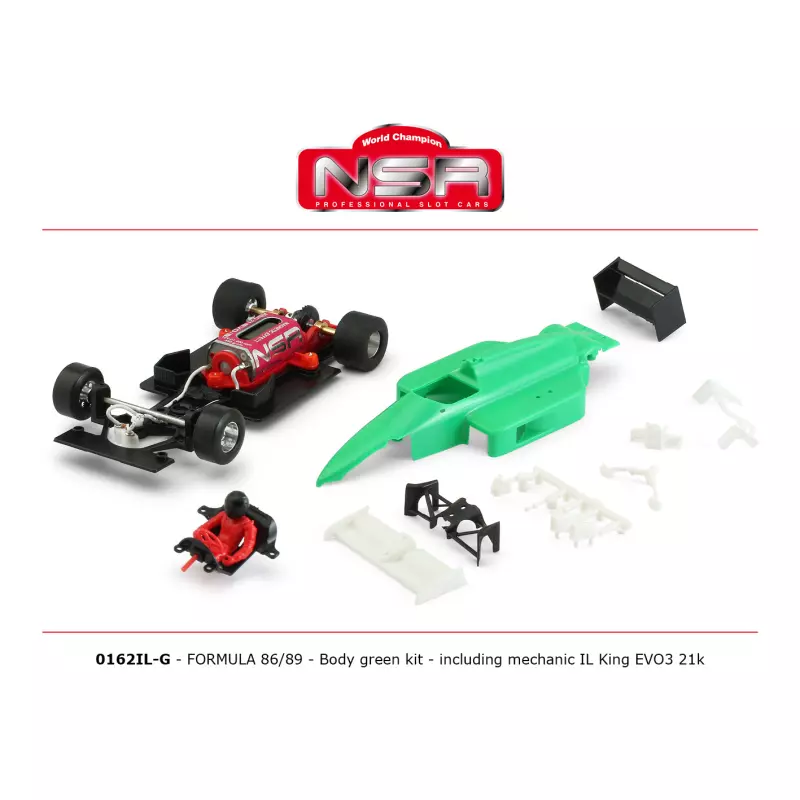 NSR 0118IL Formula 86/89 - WHITE Test Car