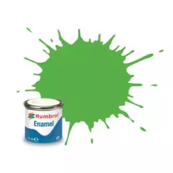 Humbrol AA7081 No. 208 Fluorescent Signal Green Gloss - 14ml Enamel Paint