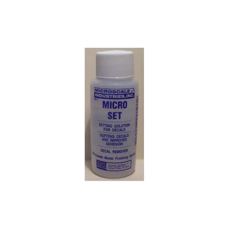 Microscale Micro Set Decal Setting Solution 1oz