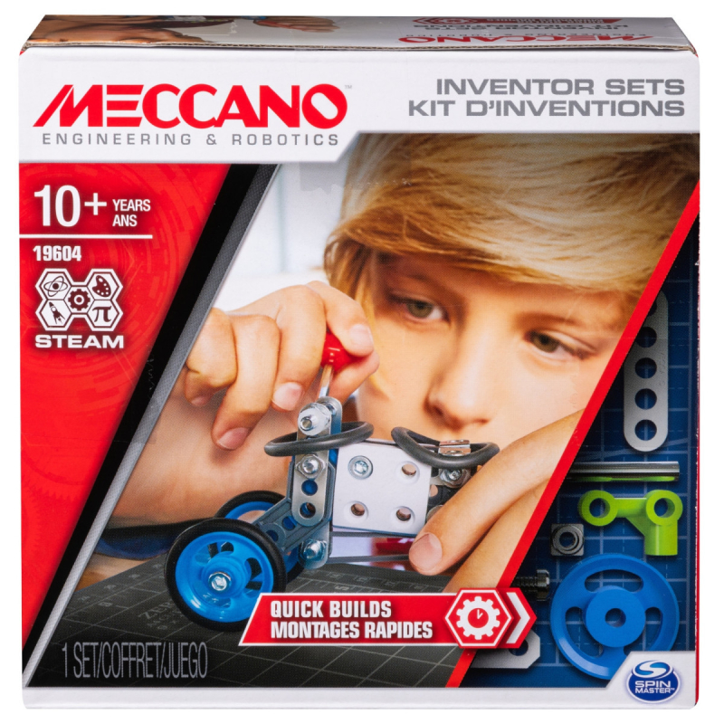                                     Meccano 6047095 Kit d'Inventions - Montages rapides