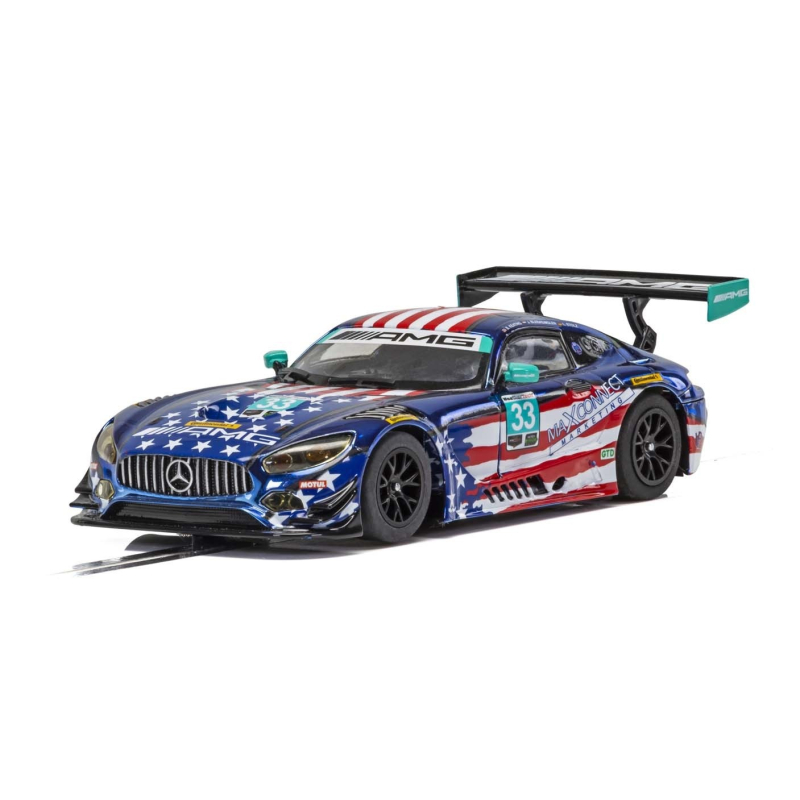                                     Scalextric C4023 Mercedes AMG GT3, Riley Motorsports Team