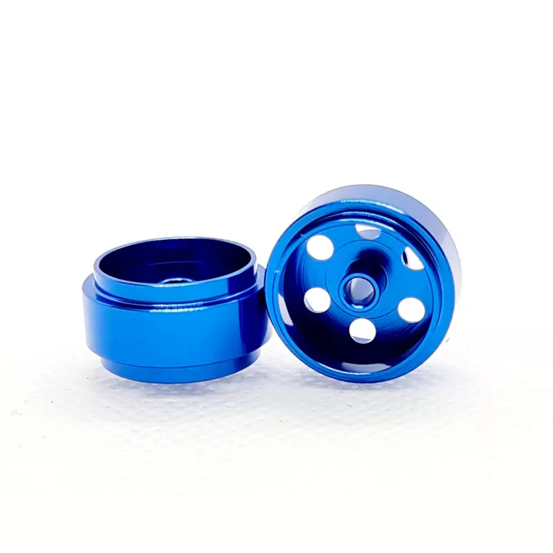  STAFFS32 15.8 X 10MM Blue Alloy Wheels (Rear) (2 pcs)