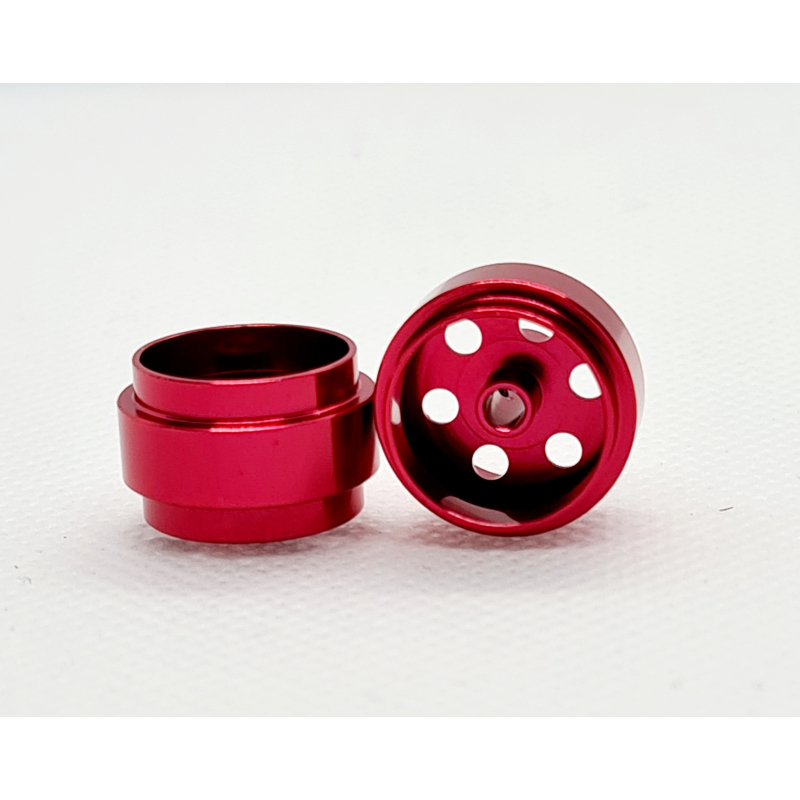                                     STAFFS33 15.8 X 10MM Red Alloy Wheels (Rear) (2 pcs)